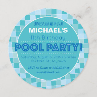 Einladung zur Poolparty