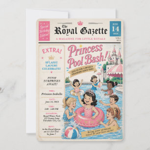 Einladung zur Princess Pool Bash-Redaktion
