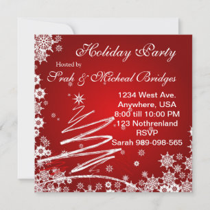 Einladung zur Red Velvet Holiday Party