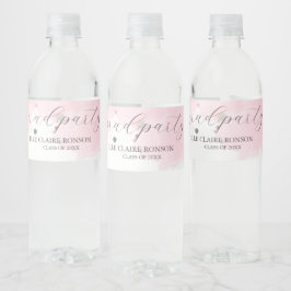 Einladung zur rosa Elegance Graduation Party