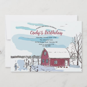 Einladung zur roten Scheune