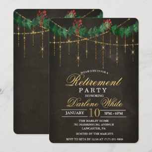 Einladung zur Ruhestands-Winter-Party