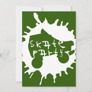 Einladung zur Skate-Splatter-Party