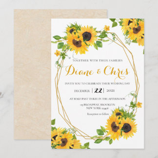 Einladung zur Sonnenblume