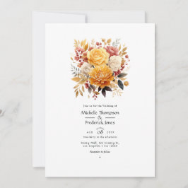 Einladung zur Sonnenblumen-Hochzeit