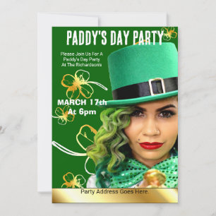 Einladung zur St. Patrick's Day-Party
