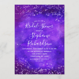 Einladung zur Starry Night Galaxy Bridal Dusche
