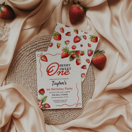 Einladung zur Strawberry zum 1. Geburtstag
