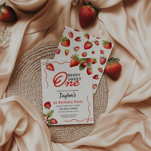 Einladung zur Strawberry zum 1. Geburtstag