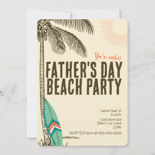 Einladung zur tropischen Strandparty am Vatertag