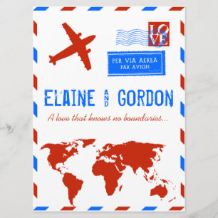 Einladung zur Vintagen Luftpost