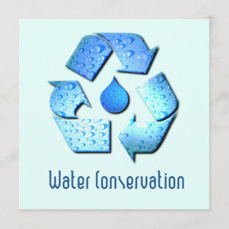 Einladung zur Wasserkonservierung