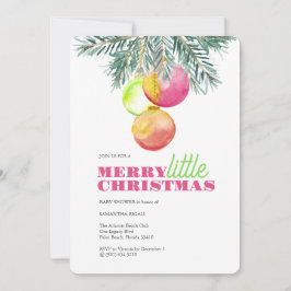 Einladung zur Weihnachtsdusche