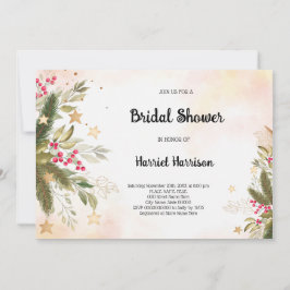 Einladung zur Weihnachtsdusche