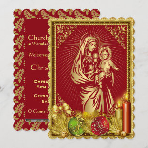 Einladung zur Weihnachtsmesse