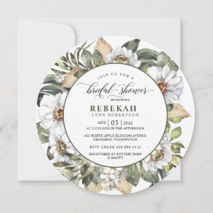 Einladung zur weißen Botanischen Runddusche