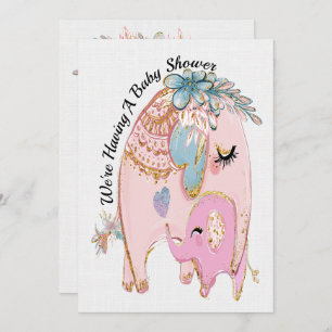 Einladung zur wertvollen Babydusche