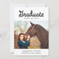 Einladung zur Western Themed Graduation Party