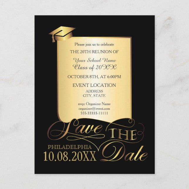 Einladung zur Wiedersehen (Vorderseite)