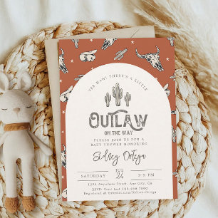 Einladung zur Wild-West-Cowboy-Baby-Party