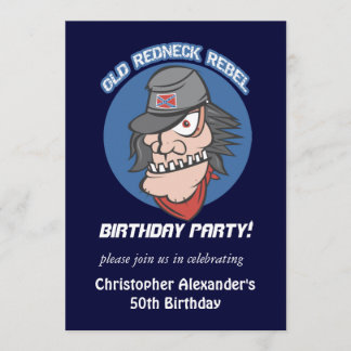Einladungen der Redneck-Rebellen zur Geburtstagspa