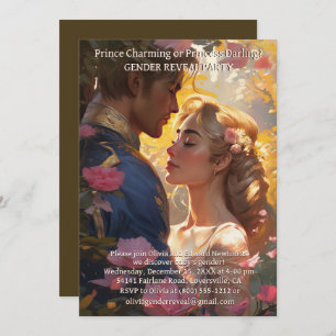 Einladungen des Prinzen oder Prinzessin des Party