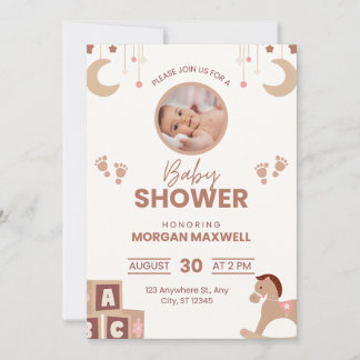 Einladungen für Babydusche