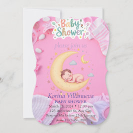 Einladungen für Babydusche