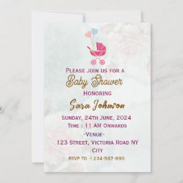 Einladungen für Babydusche