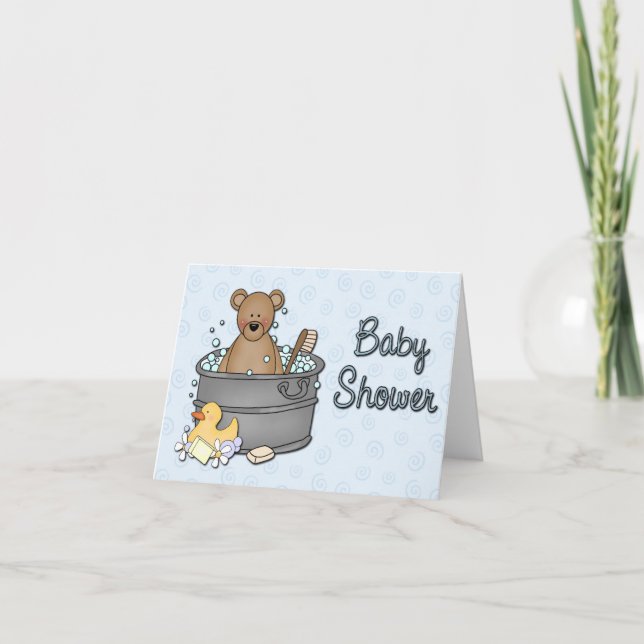 Einladungen für Babydusche (Vorderseite)