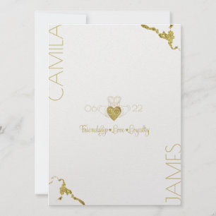 Einladungen für Claddagh Monogram
