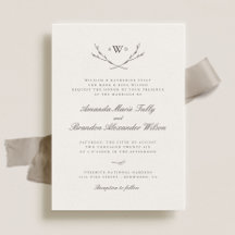 Einladungen für die Hochzeit von Eleganwood Forest