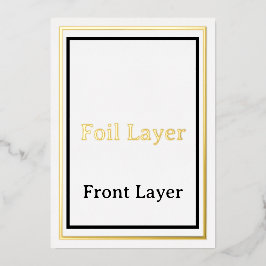 Einladungen für die Testfolie