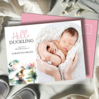 Einladungen für Duckling und Babydusche