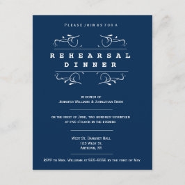 Einladungen für ein elegantes Abendessen auf der P