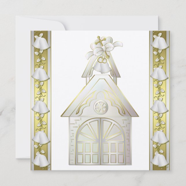 Einladungen für Hochzeiten 4,25" x 5,5" (Vorderseite)