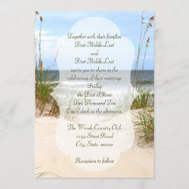 Einladungen für Hochzeiten am Strand