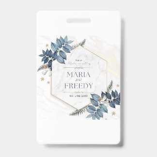 Einladungen für Hochzeiten Ausweis