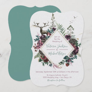 Einladungen für Hochzeiten im Wald