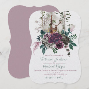 Einladungen für Hochzeiten im Wald