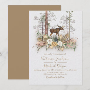 Einladungen für Hochzeiten im Wald