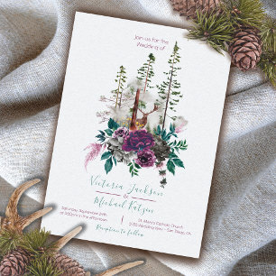 Einladungen für Hochzeiten im Wald
