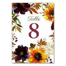 Einladungen für Hochzeiten mit Burgund & Gold