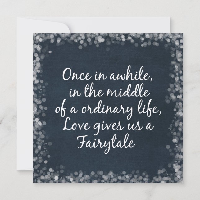 Einladungen für Hochzeiten mit Liebe (Vorderseite)