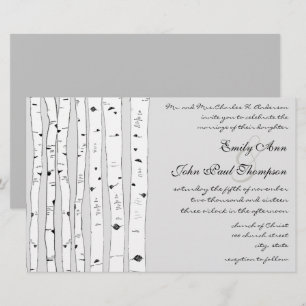Einladungen für Hochzeiten von Elfenbein