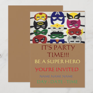 Einladungen für Kindergeburtstag