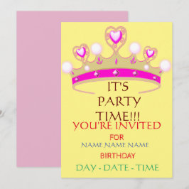 Einladungen für Kindergeburtstag