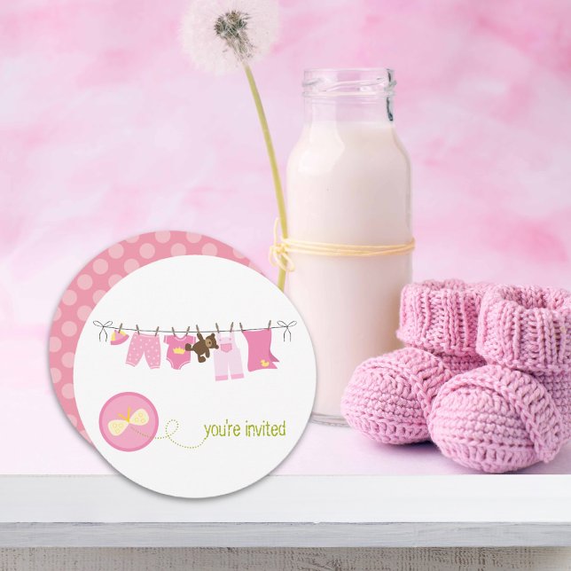 Einladungen für Kleidersäulen {Pink} (Von Creator hochgeladen)