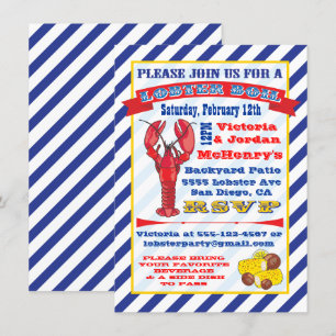 Einladungen für Lobsterboil