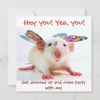 Einladungen für Party Rat